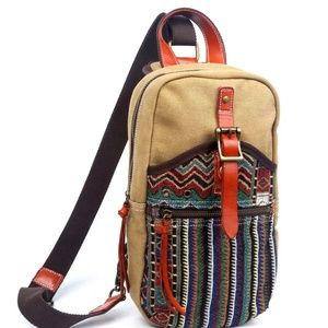 Handcrafted Boho Four Seasons Sling Bag